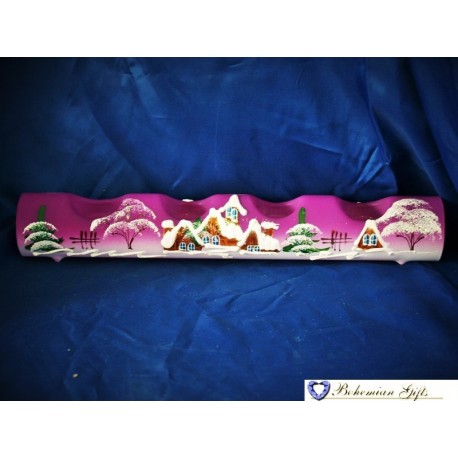 4 holes cylinder- purple