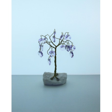 Tree with trimmings- purple