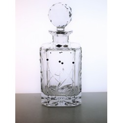 Whisky decanter Fiona cut- Swarovski crystals