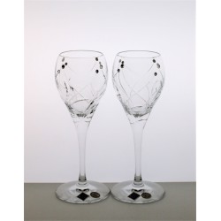Liquer 2 pcs Fiona cut- Swarovski crystals