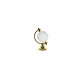 Globe 2,5 cm golden- transparent