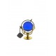 Marine globe 5 cm golden- light blue 1