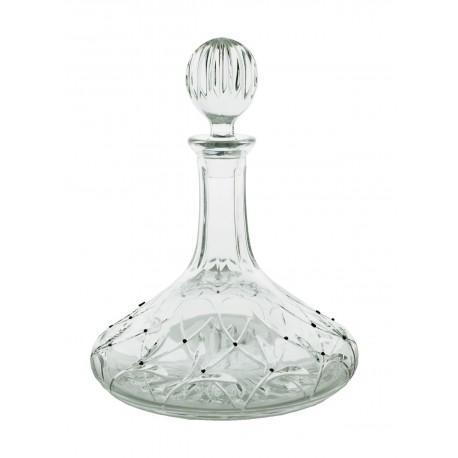 Decanter with garnets