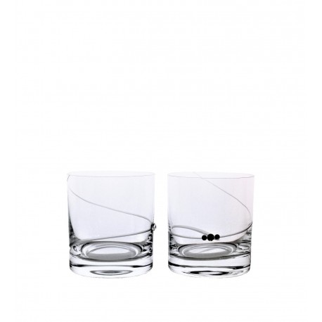 Whisky spiral- Swarovski crystals