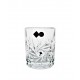 Glasses 2 pcs whisky with garnets