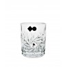 Glasses 2 pcs whisky with garnets