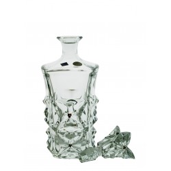 Decanter with garnets