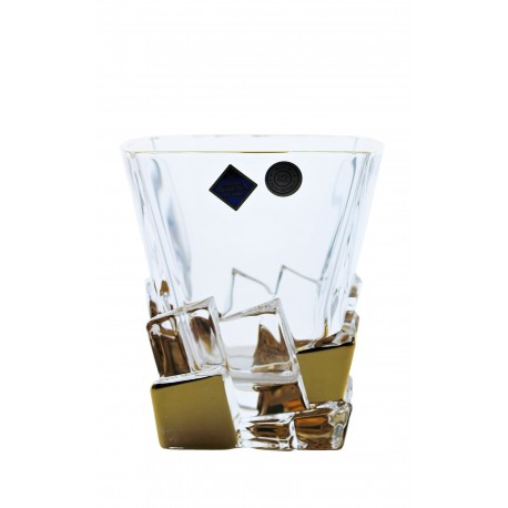 Sklenice Crack whisky- zlaté