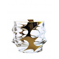 Whisky glasses Calypso- golden 2 pcs or 6 pcs