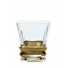Whisky glasses Rocky- golden