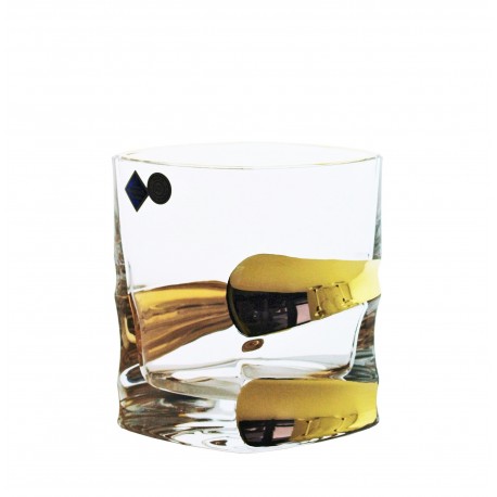 Whisky glasses Sail- golden