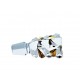 Glass decanter Glacier- golden