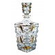 Glass decanter Glacier- golden