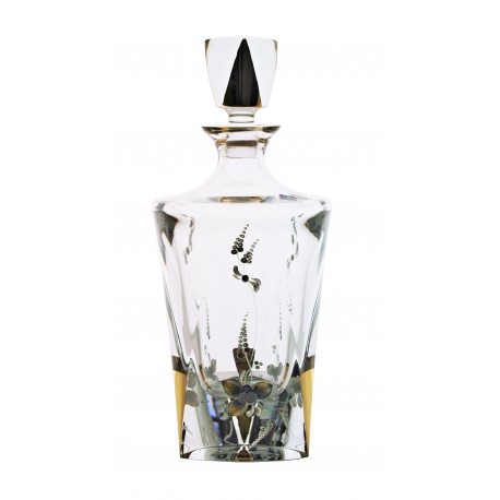 Whisky decanter Triangle- golden