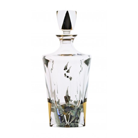 Whisky decanter Triangle- golden