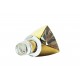 Whisky decanter Triangle- golden