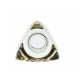 Whisky decanter Triangle- golden