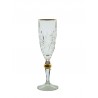 Glasses for champagne Pinwheel- golden