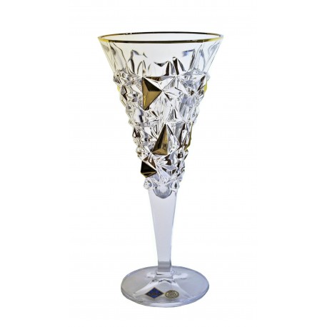 Wine glasses Glacier- golden