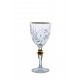 Wine glasses Pinwheel- golden