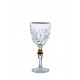 Wine glasses Pinwheel- golden