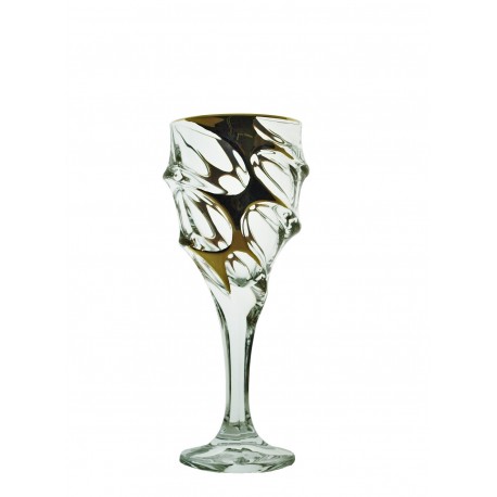 Wine glasses Calypso- golden 2 pcs or 6 pcs