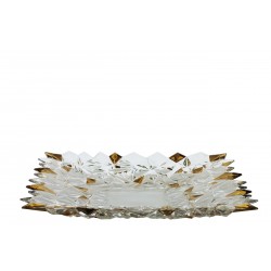 Glacier plate golden