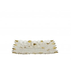 Glacier plate golden