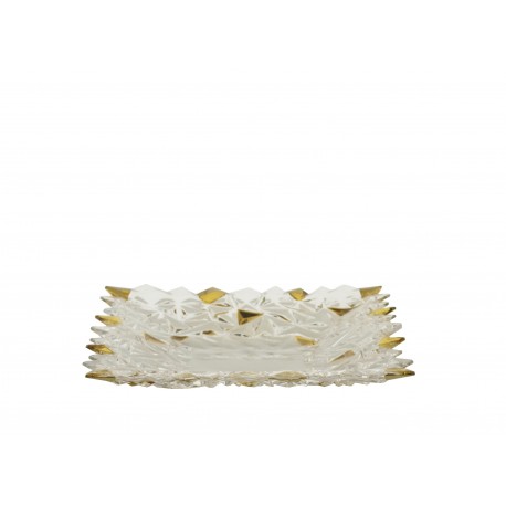 Glacier plate golden