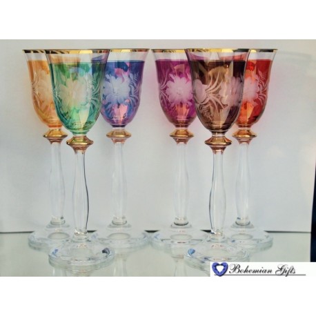 Lustre glasses Angela 6 pcs