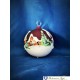 Ball 6 cm- dark red
