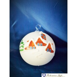 Ball 8 cm- white