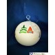 Ball 8 cm- white