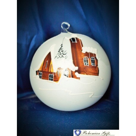 Ball 12 cm- white