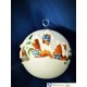 Ball 8 cm- white