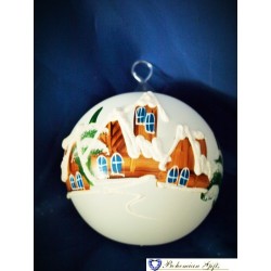 Ball 8 cm- white