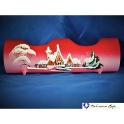 2 holes cylinder- red
